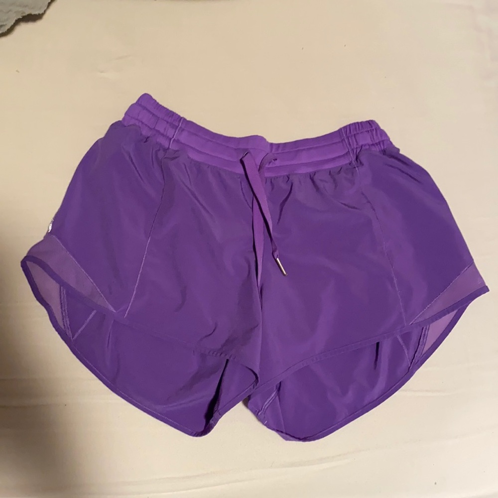Lululemon purple shorts